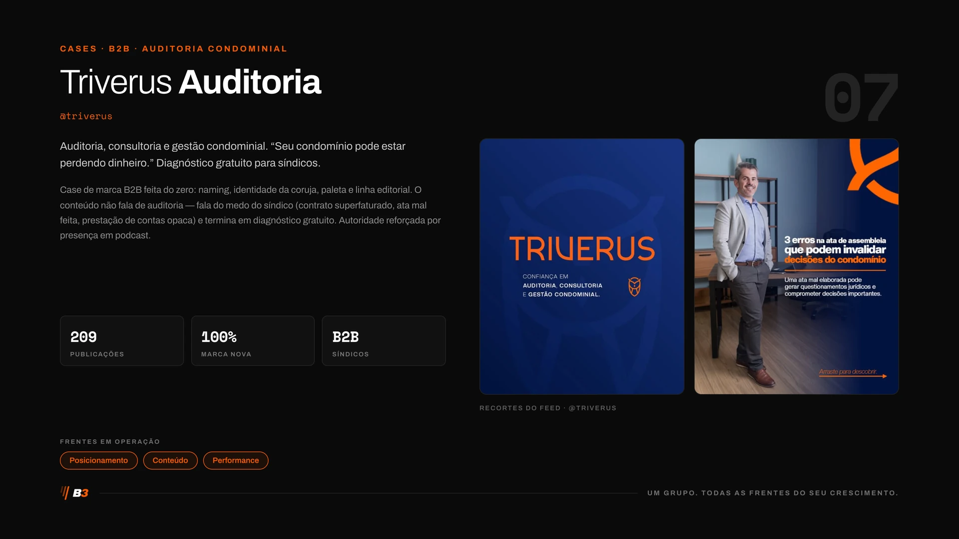 Case Triverus Auditoria.